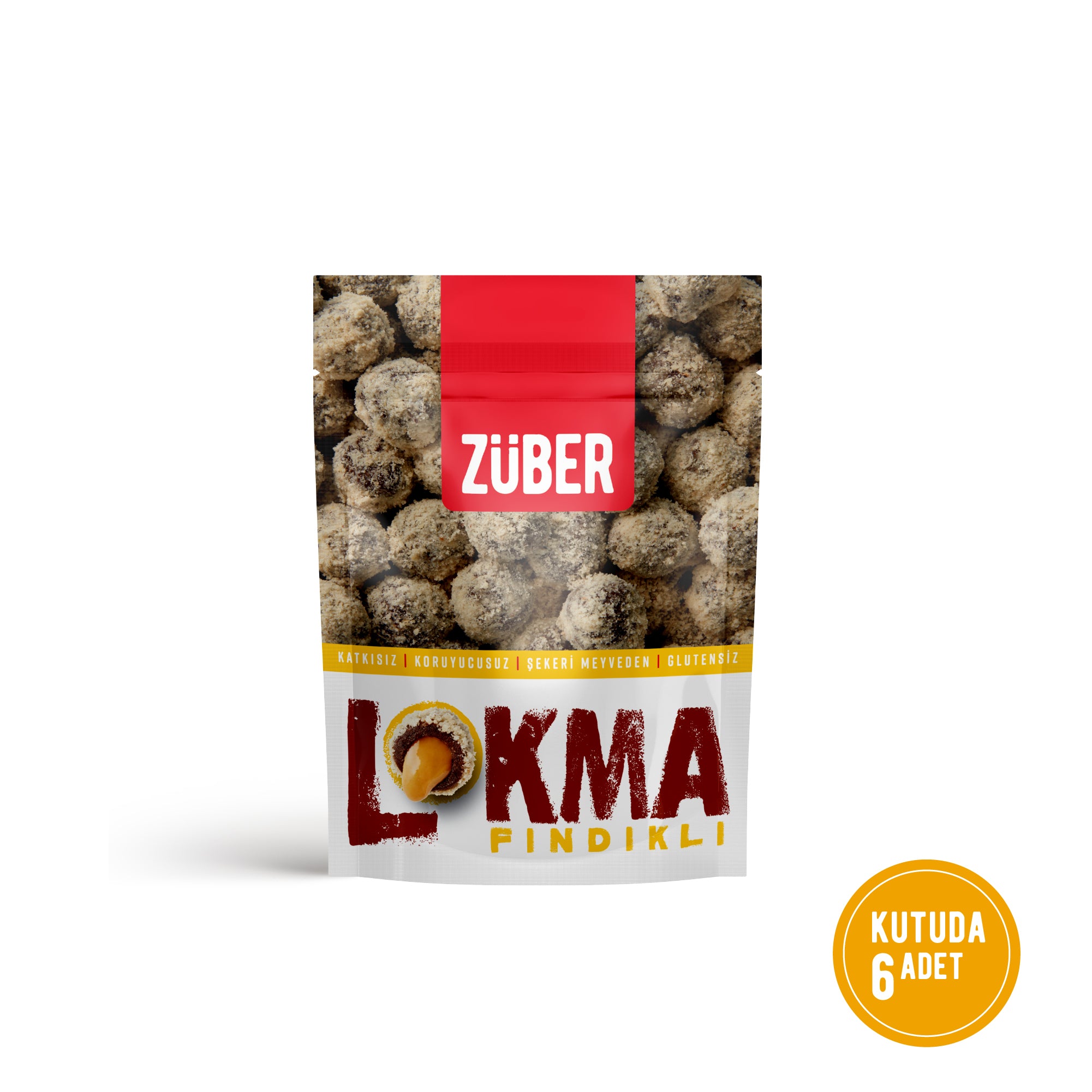 Hazelnut-Coated Peanut Butter Fruit Balls (96g)