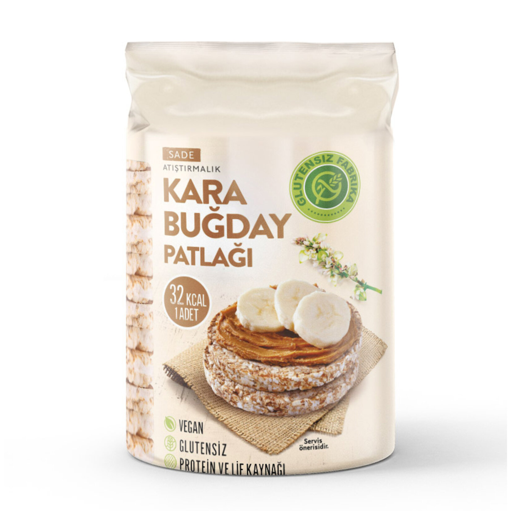 Plain Buckwheat Puffs 100g