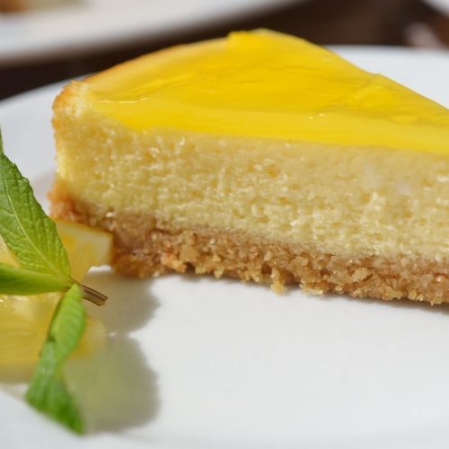 Vegan Lemon Cheesecake