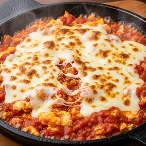 Menemen and Cheese