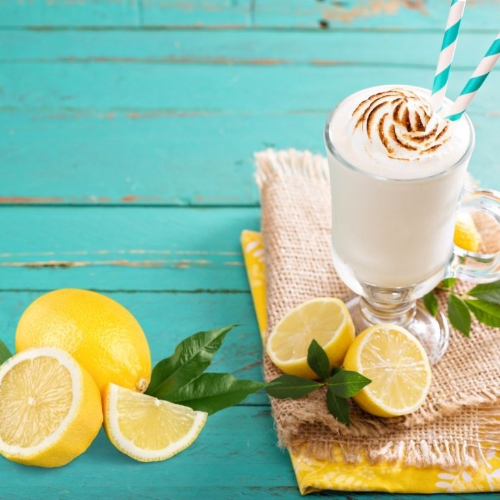 Green Lemon Milkshake