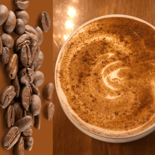 Vegan Dirty Chai Tea Latte