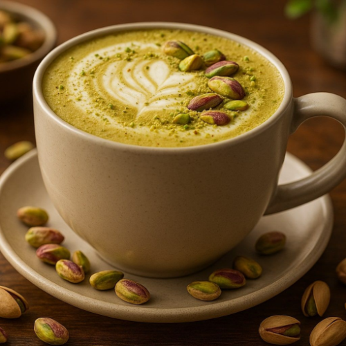 Cappuccino With Pistachio
