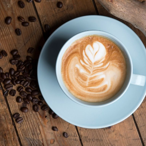 Latte With Vegan Milk