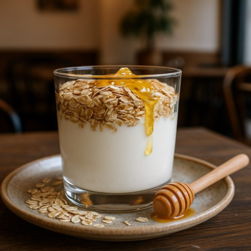 Yogurt With Oat And Honey