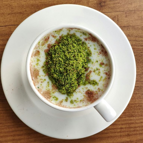 Pistachio Salep With Vegan Milk